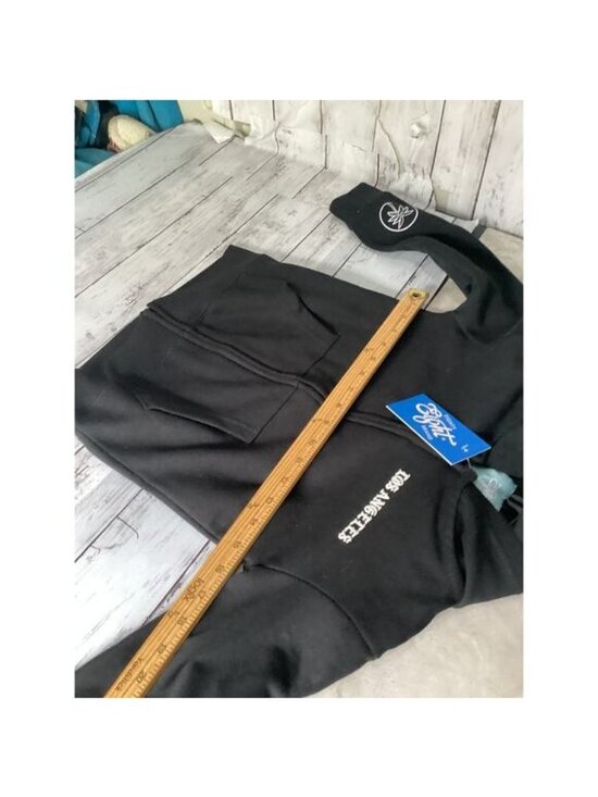 Eighty Eight Full Zip Hoodie Los Angeles Men Small Black - Picture 4 of 5